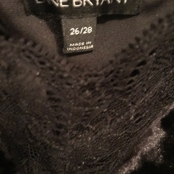 Velvet Camisole Plus Size - Picture 5 of 5